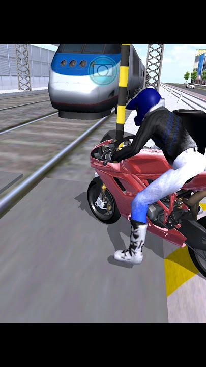 Bullet Train Crash Motorcycle 3d Driving Class #shorts#Android Gameplay#BXBD