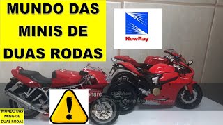 MINIATURA MOTO DUCATI MEUS MODELOS 1:12 - MAISTO - NEW RAY