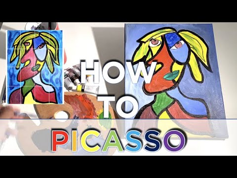 Teaching An Art NOOB You To Paint Like PICASSO