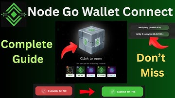 Node Go Wallet Connect Full Process | NodeGo Wallet Connect | NodeGo Airdrop Update
