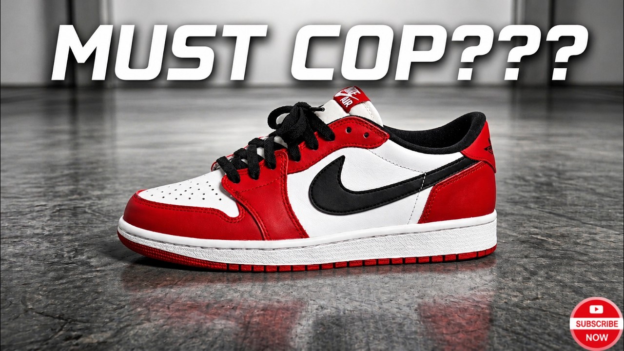 NIKE AIR JORDAN 1 LOW RETRO OG CHICAGO UNBOXING - On Foot Review +