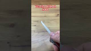 Victorinox Woodsaw &amp; Ferro Rod Lifehack no. 008 #victorinox #lifehack