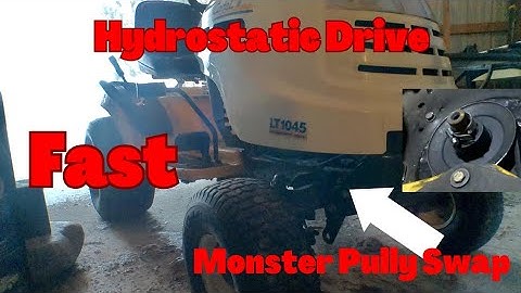 How To Make Your Average Riding Lawn Mower Faster