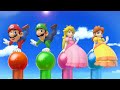 Super Mario Party MiniGames - Mario Vs Luigi Vs Daisy Vs Peach (Master Cpu)