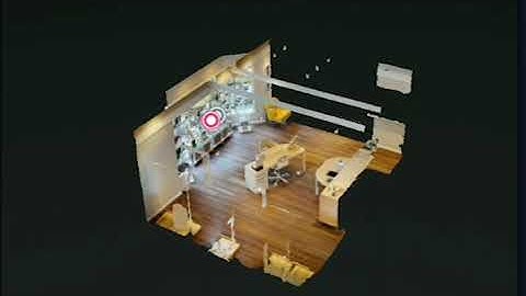 Augmented shopping using Matterport 3D virtual tours and AR