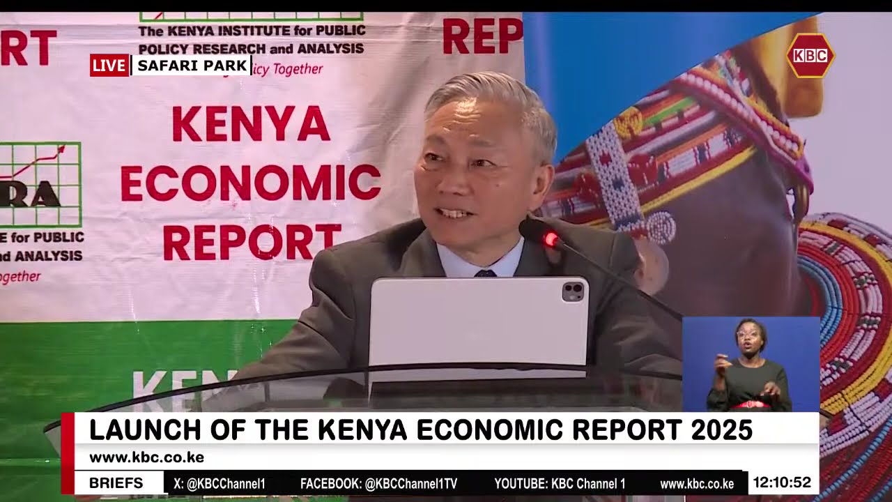 Still from Launch of the Kenya Economic Report 2025 & The Kenya Fiscal Incidence Analysis Report