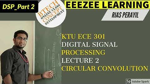 #Circular convolution# KTU ECE 301 DSP MODULE 1 part2