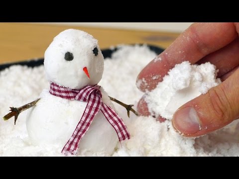 Video: How To Make Artificial Snow