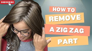 Fix Your Wigs Zig Zag Part - Quick & Easy