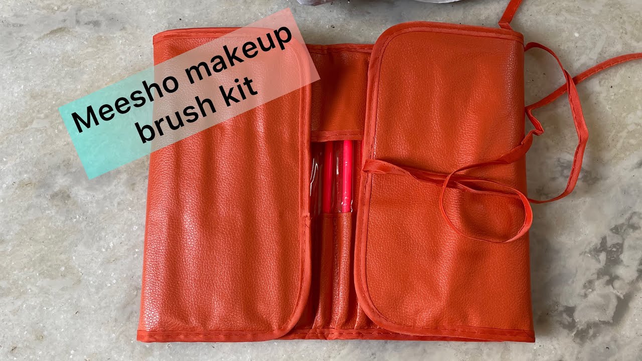 Unboxing make up brush kit🌺meeshohaulmeesho YouTube