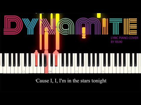 BTS (방탄소년단) Dynamite – lyric piano cover