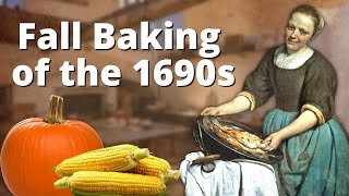 Fall Baking of the 1690s: Samp & Old Salem Pumpkin Muffins