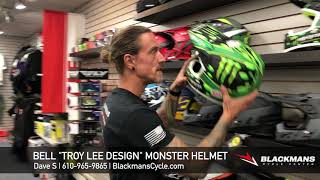 Bell Helmets - Troy Lee Design Monster Energy MIPS Off-Road Helmet Bell Helmets - Troy Lee Design Monster Energy MIPS Off-Road Helmet