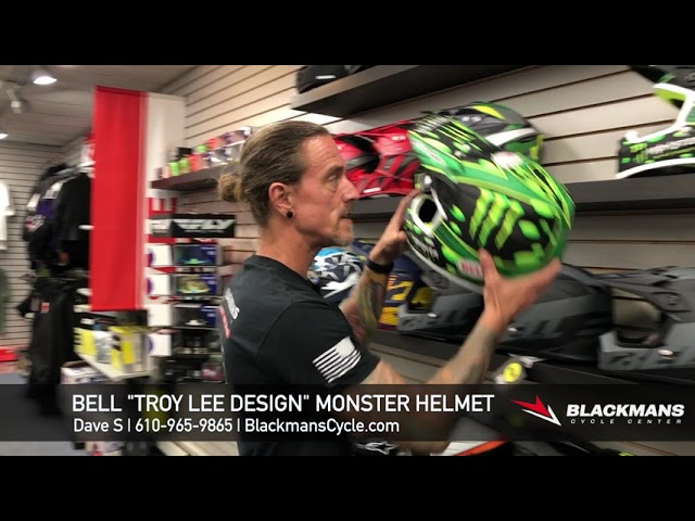 Bell Helmets - Troy Lee Design Monster Energy MIPS Off-Road Helmet