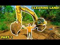 Building a GIANT 2 ACRE POND in My BACKYARD!!! (Part 1)