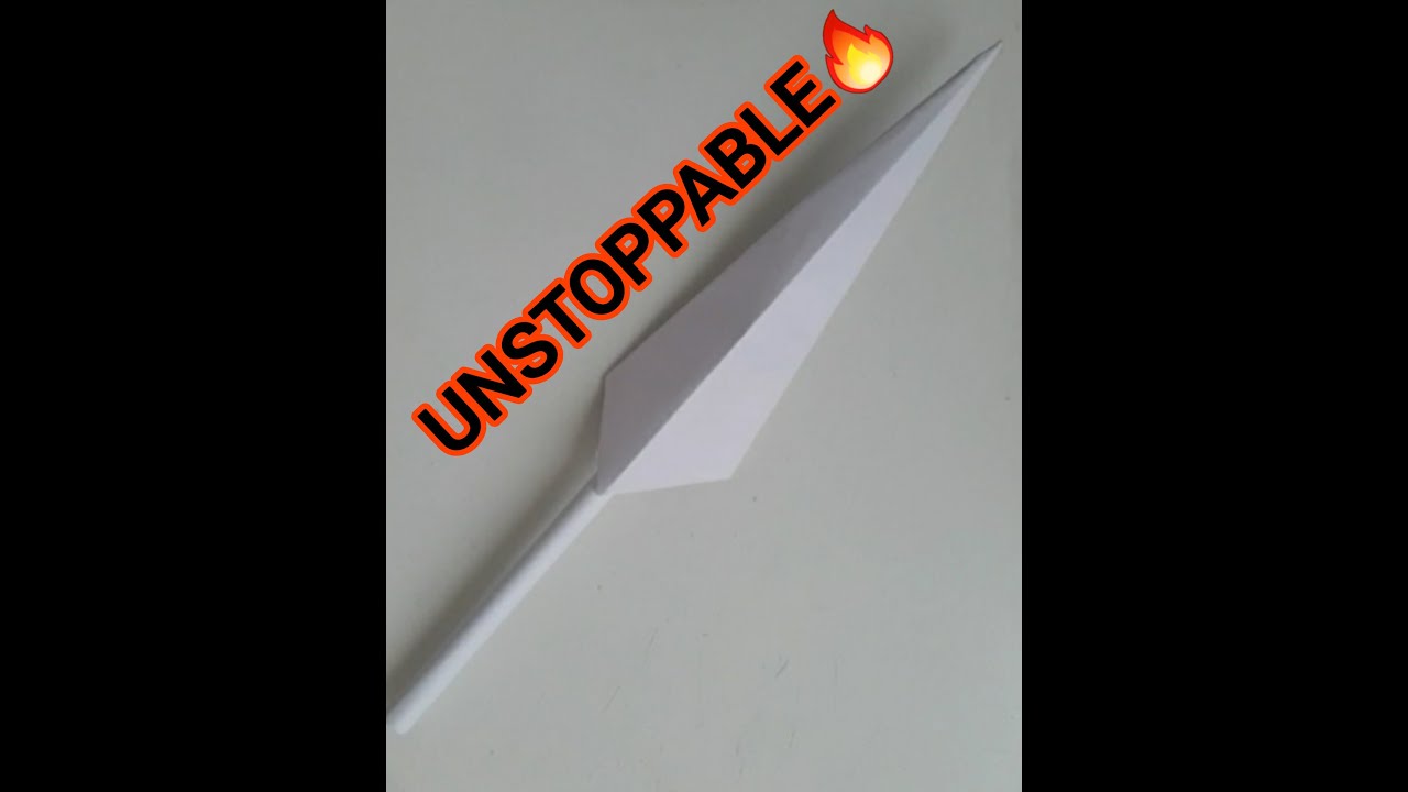 Sharpest Paper The Sharpest Paper Spear You Will Ever See! 🗡️📄 - YouTube
