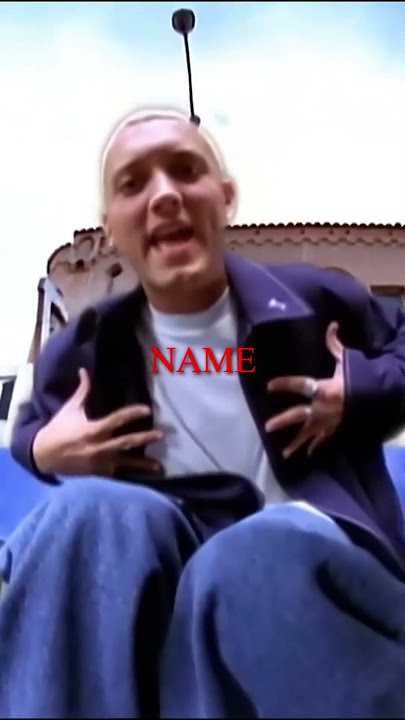 Slim Shady Introducing himself 🔥😎 Eminem being Eminem
