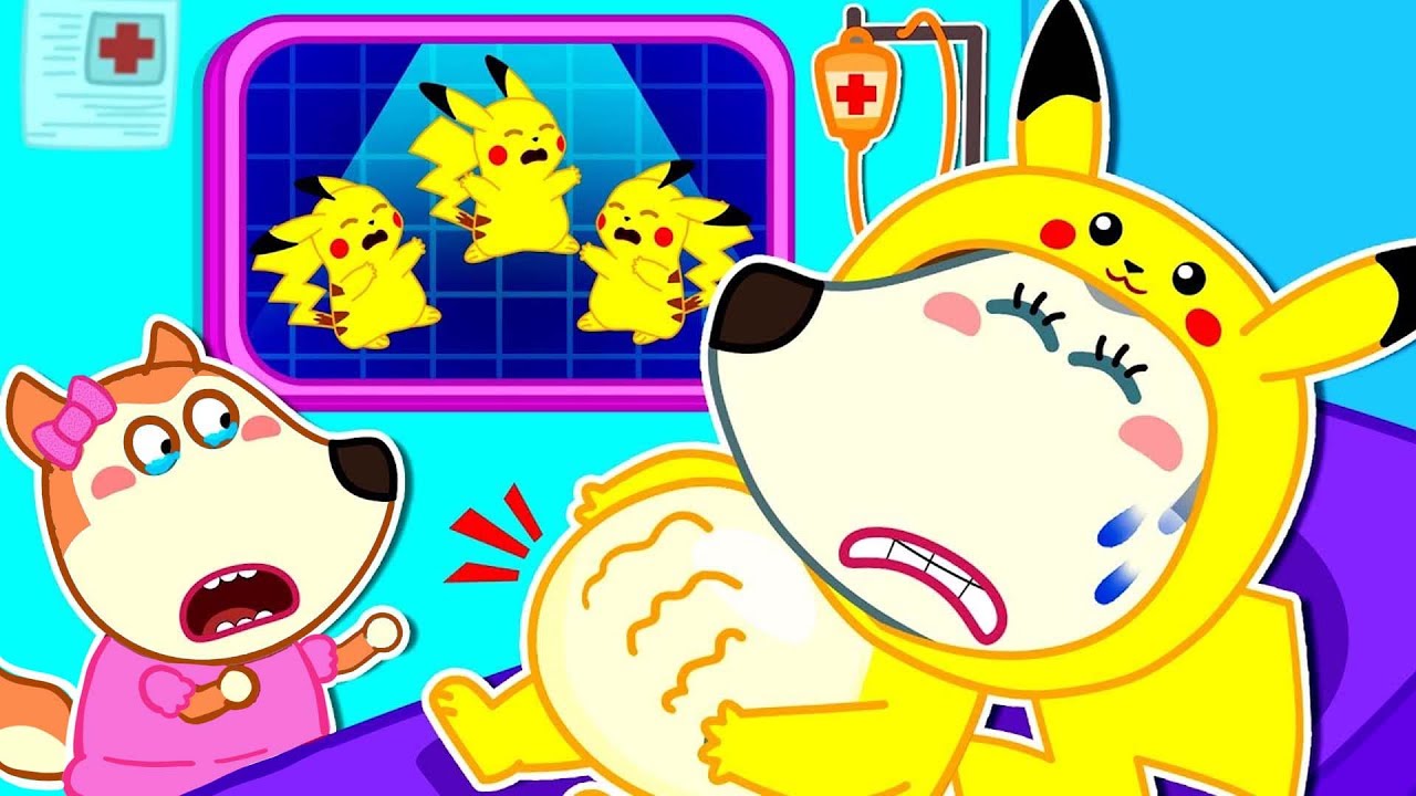 Mamãe Pikachu, força! Lucy Cuida Da Mamãe 💖🤰 - Pixel Pulse