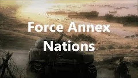 How to FORCE ANNEX a Country in HOI4! (Console Commands)