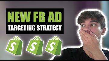 New Facebook Ad Targeting Metod | Shopify Dropshipping