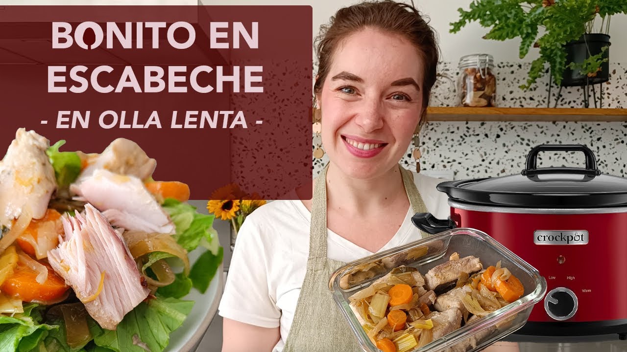 Bonito en escabeche en olla lenta | rootsandcook