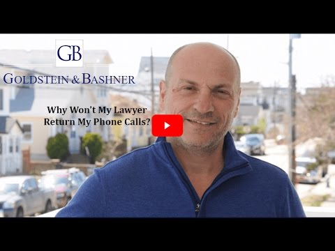 Why won't my lawyer return my phone calls? - YouTube