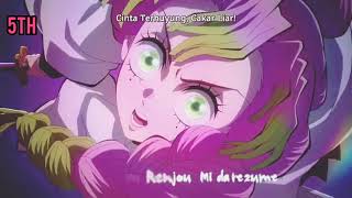 [Edited Version] All Forms of Love Breathing - Kanroji Mitsuri - Demon Slayer Season 3