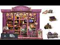 Cutefun Book Nook Kit DIY Miniature Dollhouse Booknook Kit for Adults
