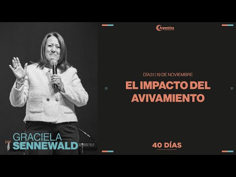 Día 31 - 40 días de ayuno y oración | Graciela Sennewald Día 31 - 40 días de ayuno y oración | Graciela Sennewald