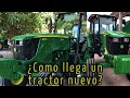 ¿Como llega un tractor nuevo?(John Deere 6603)