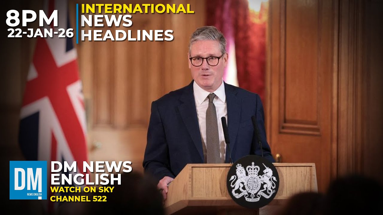 8pm News Headlines | Keir Starmer Say Improving Security in Arctic is Next Step | DM News English