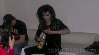 Partying with tokio hotel