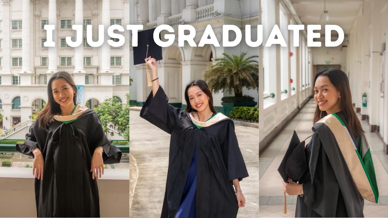 my college life is officially over!!! 💚🎓🏹