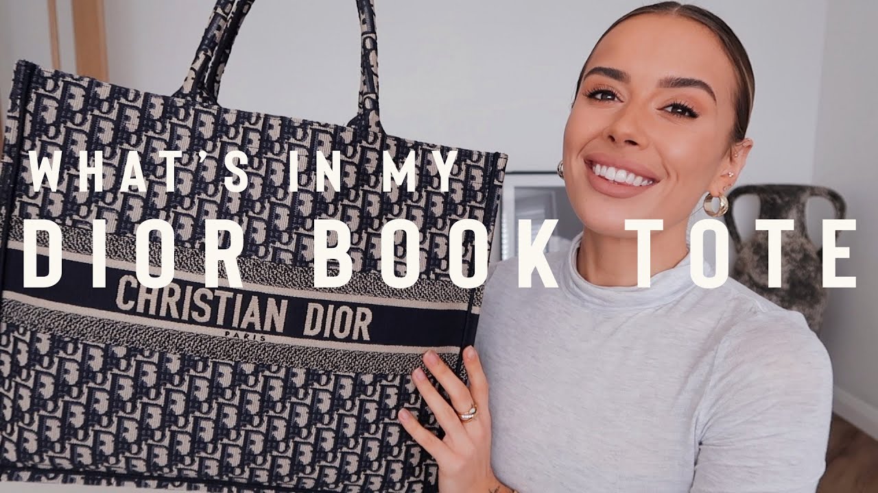 DIOR MEDIUM BOOK TOTE REVIEW *All You NEED To Know*  Pros & Cons, Wear &  Tear, What Fits, Mod Shots 