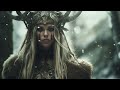 Powerful viking music  nordic female chanting  deep  rhythmical atmosphere  last kingdom music