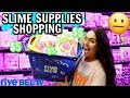 SHOPPING FOR SLIME SUPPLIES AT FIVE BELOW!! (is $5 SLIME good?)