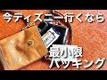 【コロナ対策】ディズニーに行くなら荷物は少なく！今だからできる最小限パッキング！