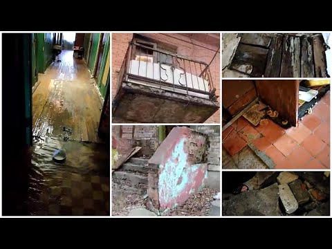 Обитатели аварийного дома в Волгограде сняли фильм ужасов о своей жизни