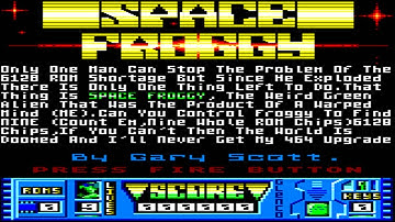 [Amstrad CPC] Space Froggy - Longplay