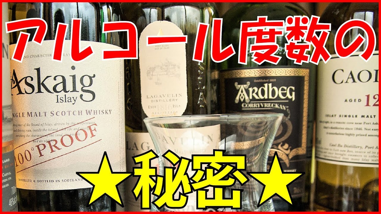 ウイスキーのアルコール度数の秘密 度数の意味 Youtube ウイスキーのアルコール度数の秘密 度数の意味 Youtube