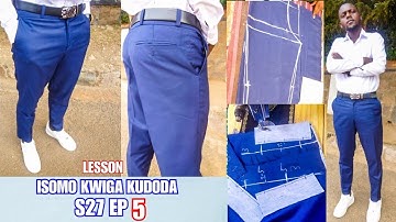 ISOMO KWIGA KUDODA S27 Ep5 iga gukata noguteranya neza ipantaro yacyigabo😱LESSON