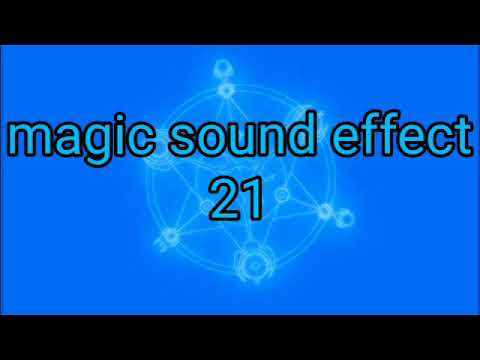 Magic sound effect - 21 - YouTube