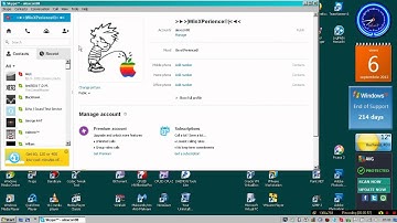 [Windows 7]How to make Skype minimize to the system tray when you are pressing the 