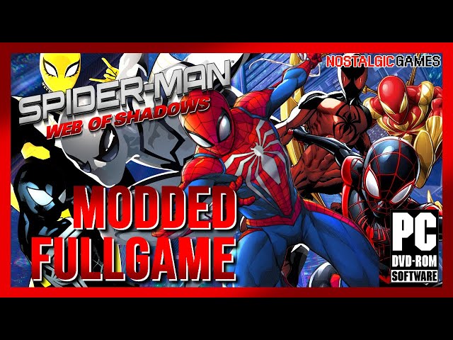 Spider Man: Web of Shadows  FULLGAME Longplay MODDED (PC) (No Commentary)  