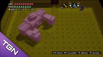 3D Dot Game Heroes - Bested Giga Golem!