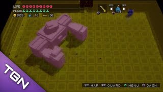 3D Dot Game Heroes - Bested Giga Golem!