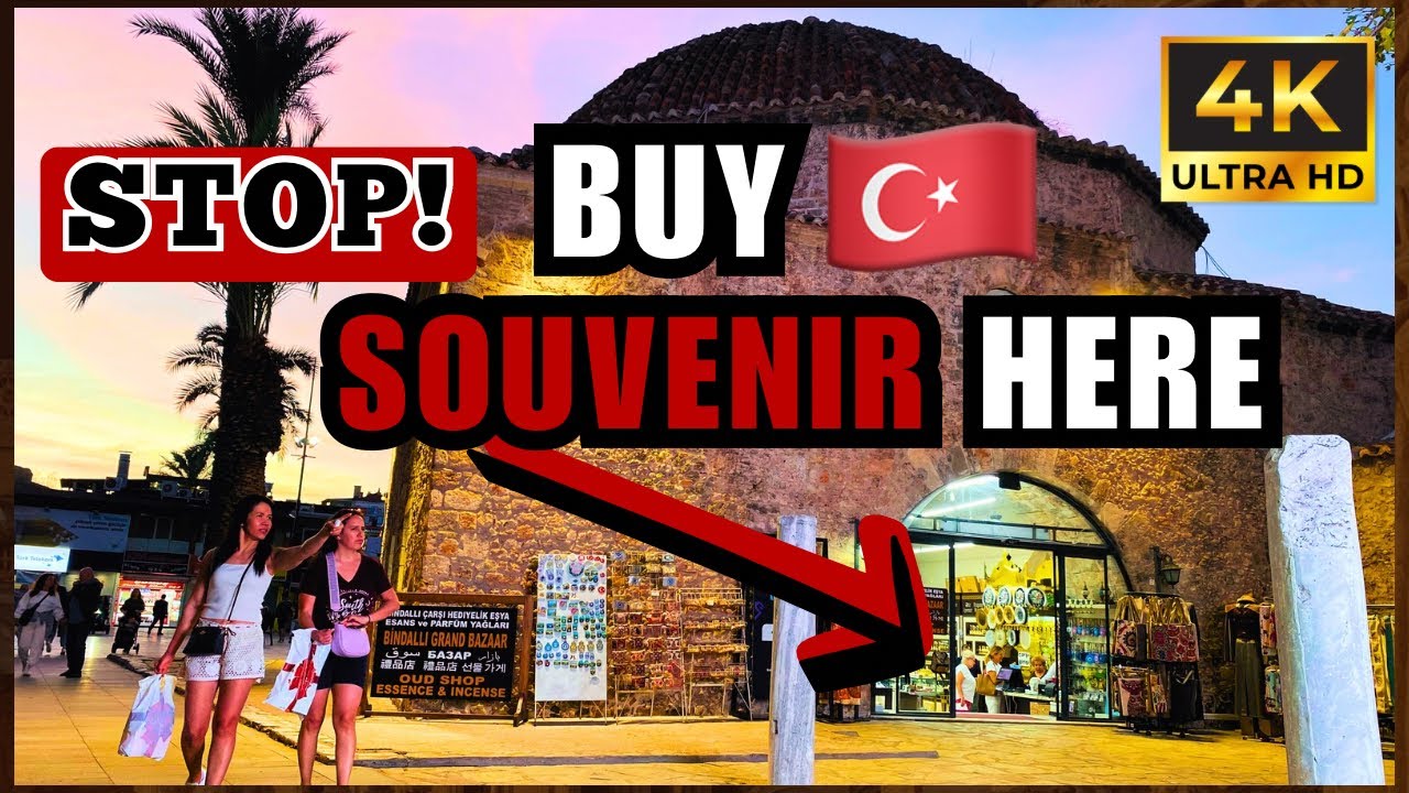 Antalya Old Town’s Most Beautiful Souvenir Shop 🇹🇷 | A Hidden Gem You Have to See