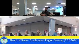Board of Game Southcentral Region Meeting - Day 2