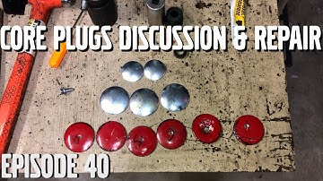 Replacing the Core Plugs / Freeze Plugs - Volvo 164 Rescue Ep 40
