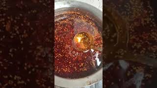 小龙虾的辣椒油